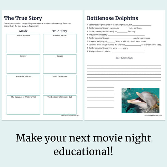 Dolphin Tale Movie Study