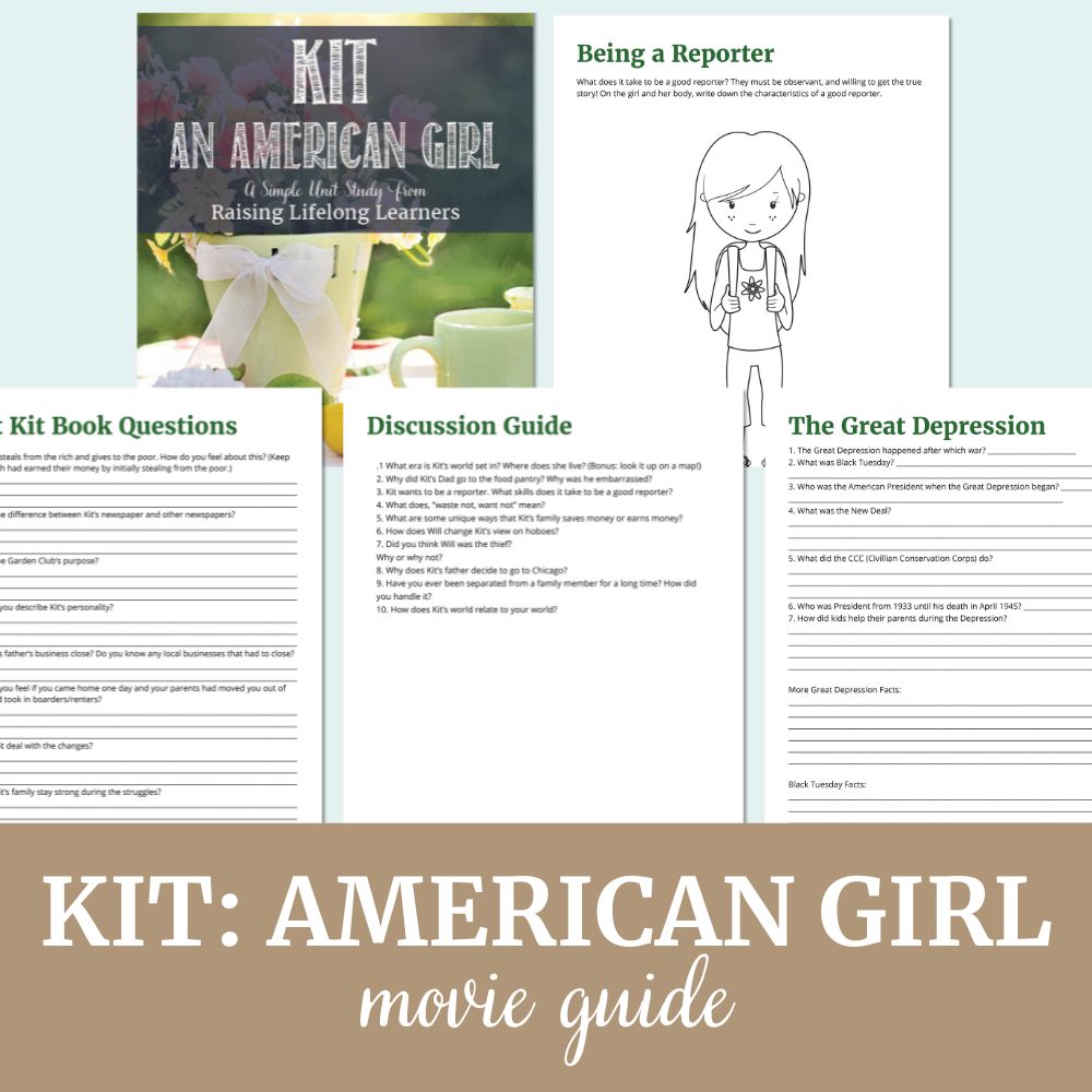 Kit: An American Girl Book and Movie Study