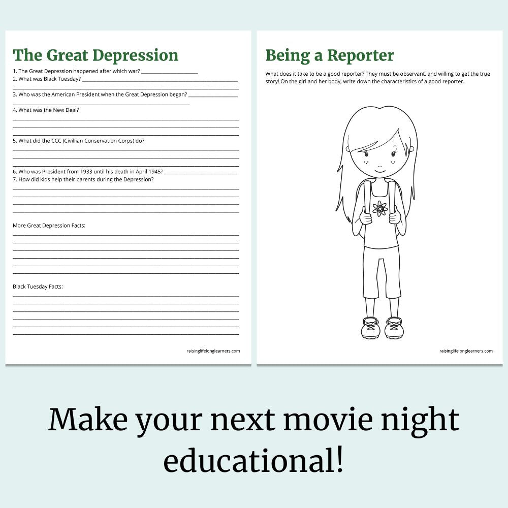 Kit: An American Girl Book and Movie Study