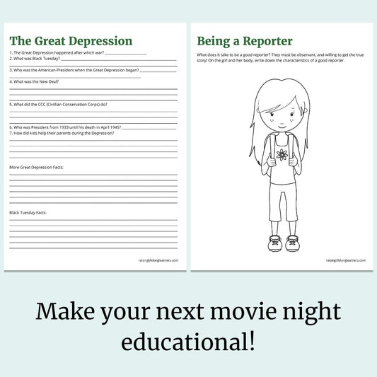 Kit: An American Girl Book and Movie Study