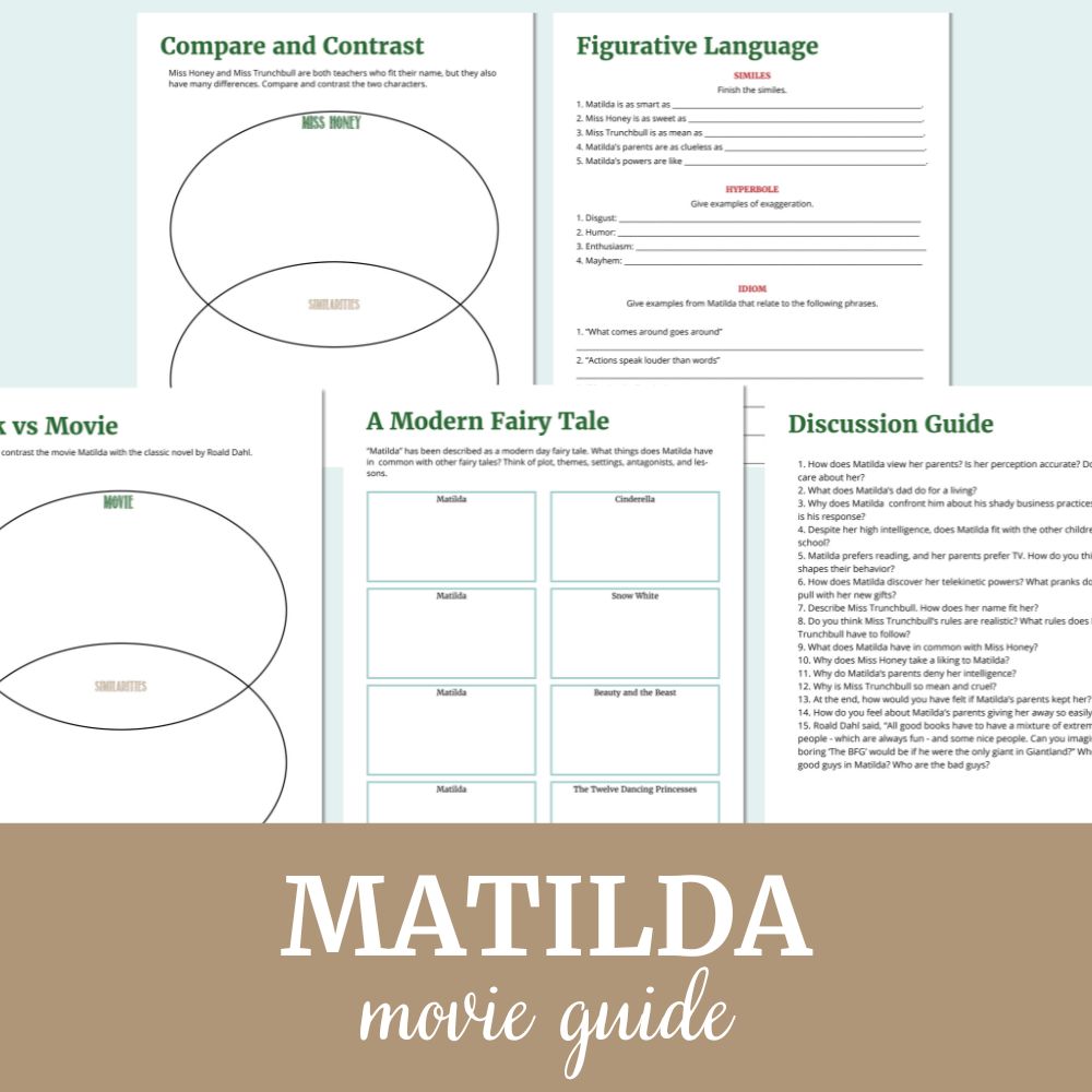Matilda Movie Study