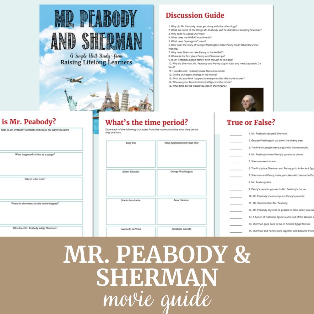 Mr. Peabody and Sherman Movie Study